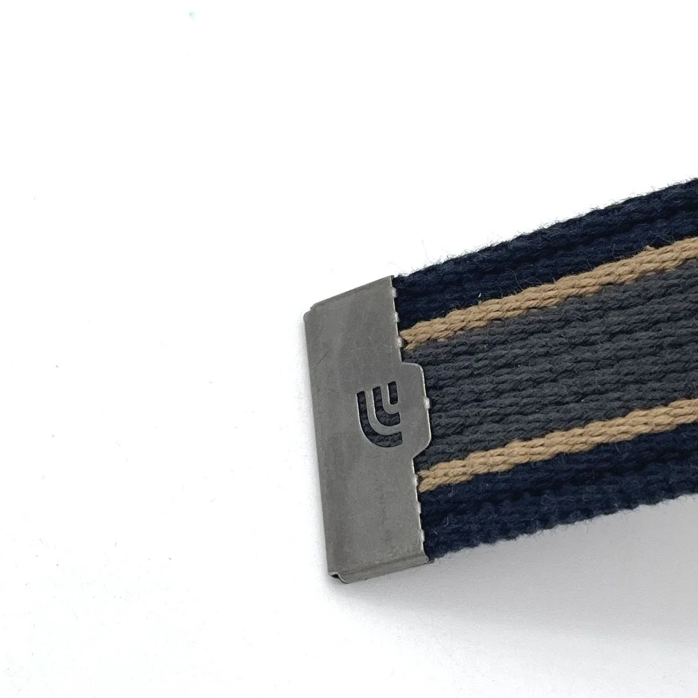 North Face Navy Blue Canvas Rope Belt Unisex One Size